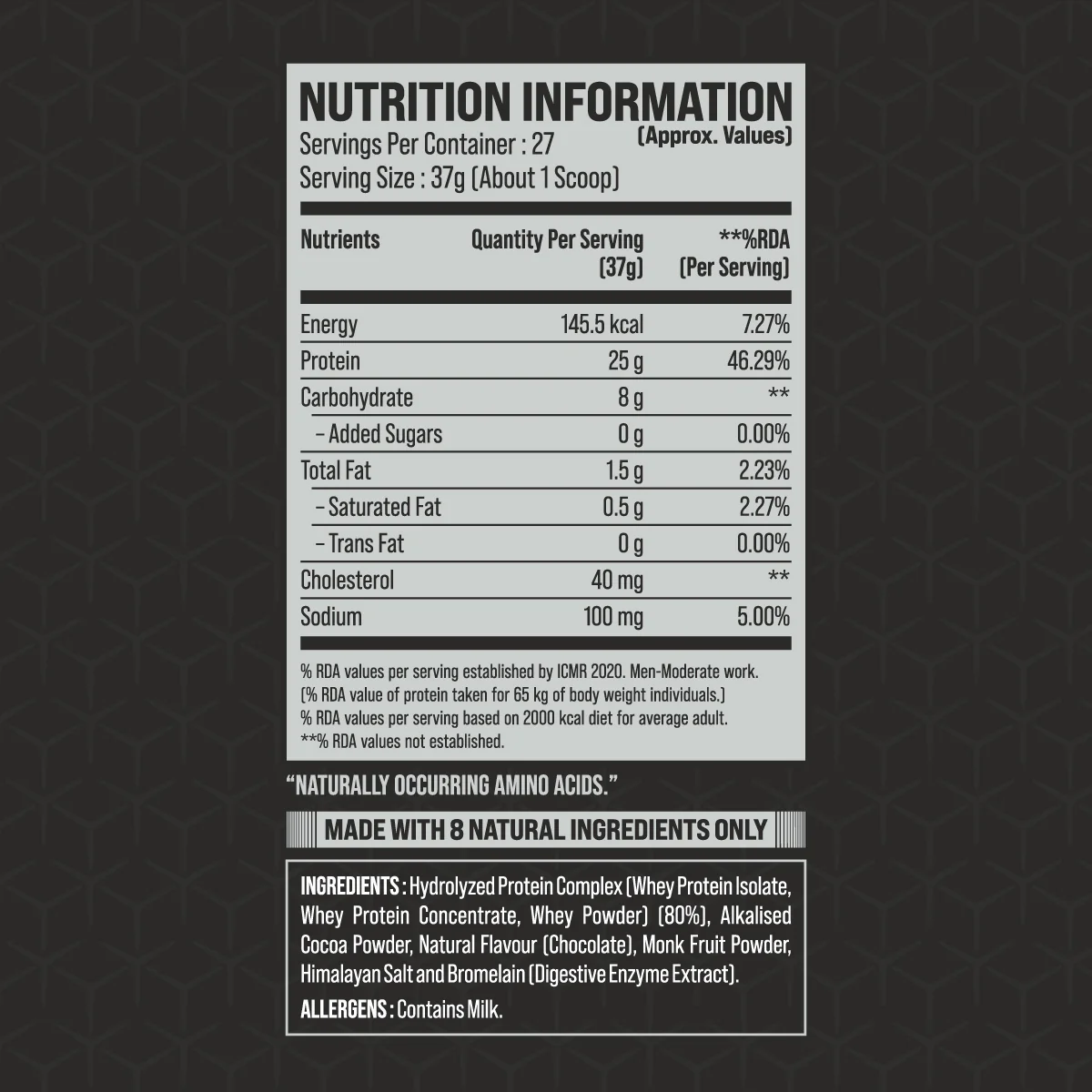 Clean Protein | Performance Whey | Free Premium Shaker - Image 9