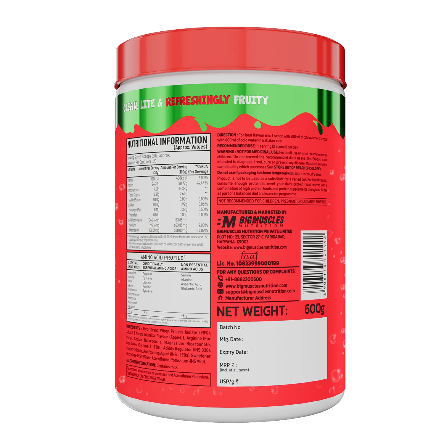 FIZZY WHEY APPLE + SHAKER - Image 13