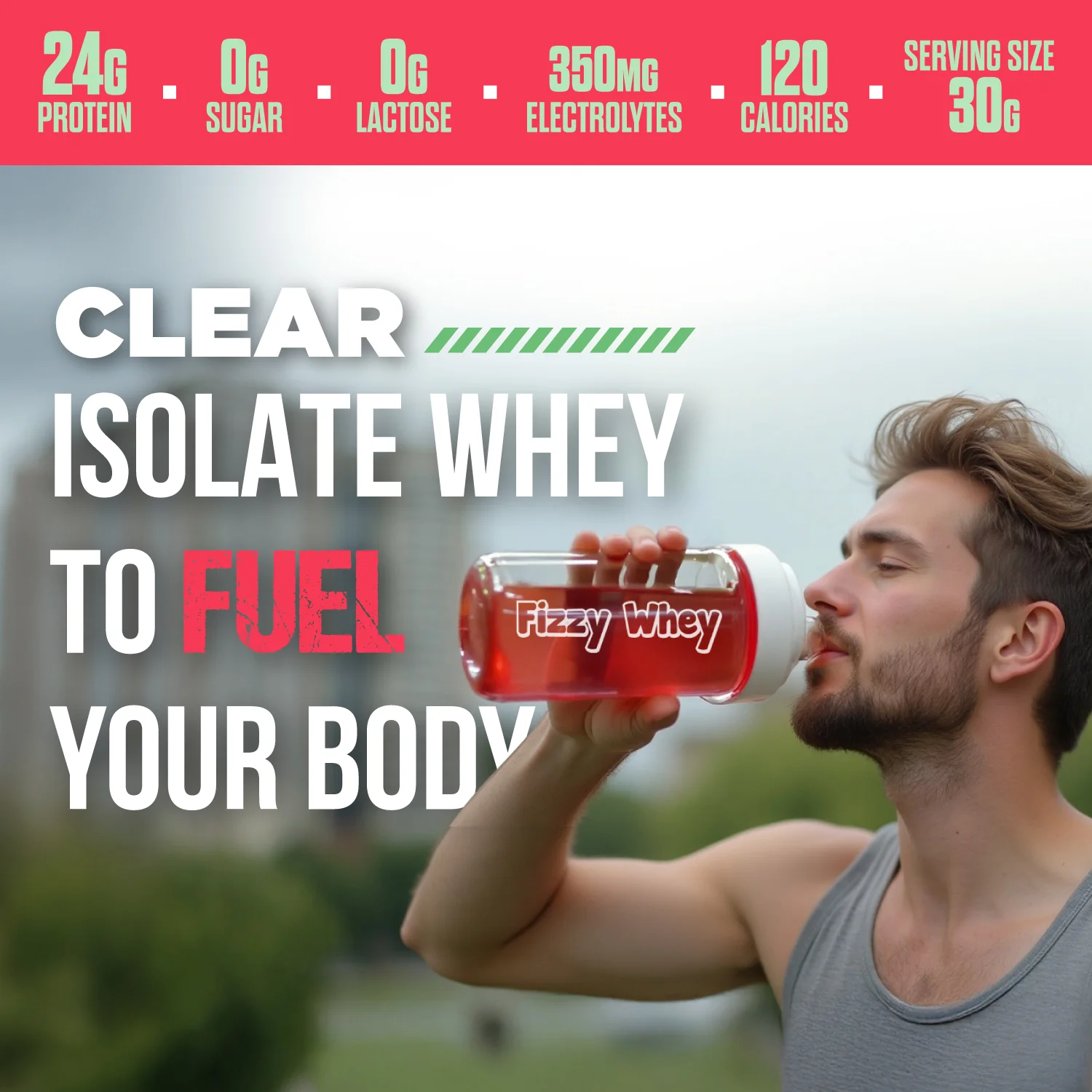 FIZZY WHEY APPLE + SHAKER - Image 4