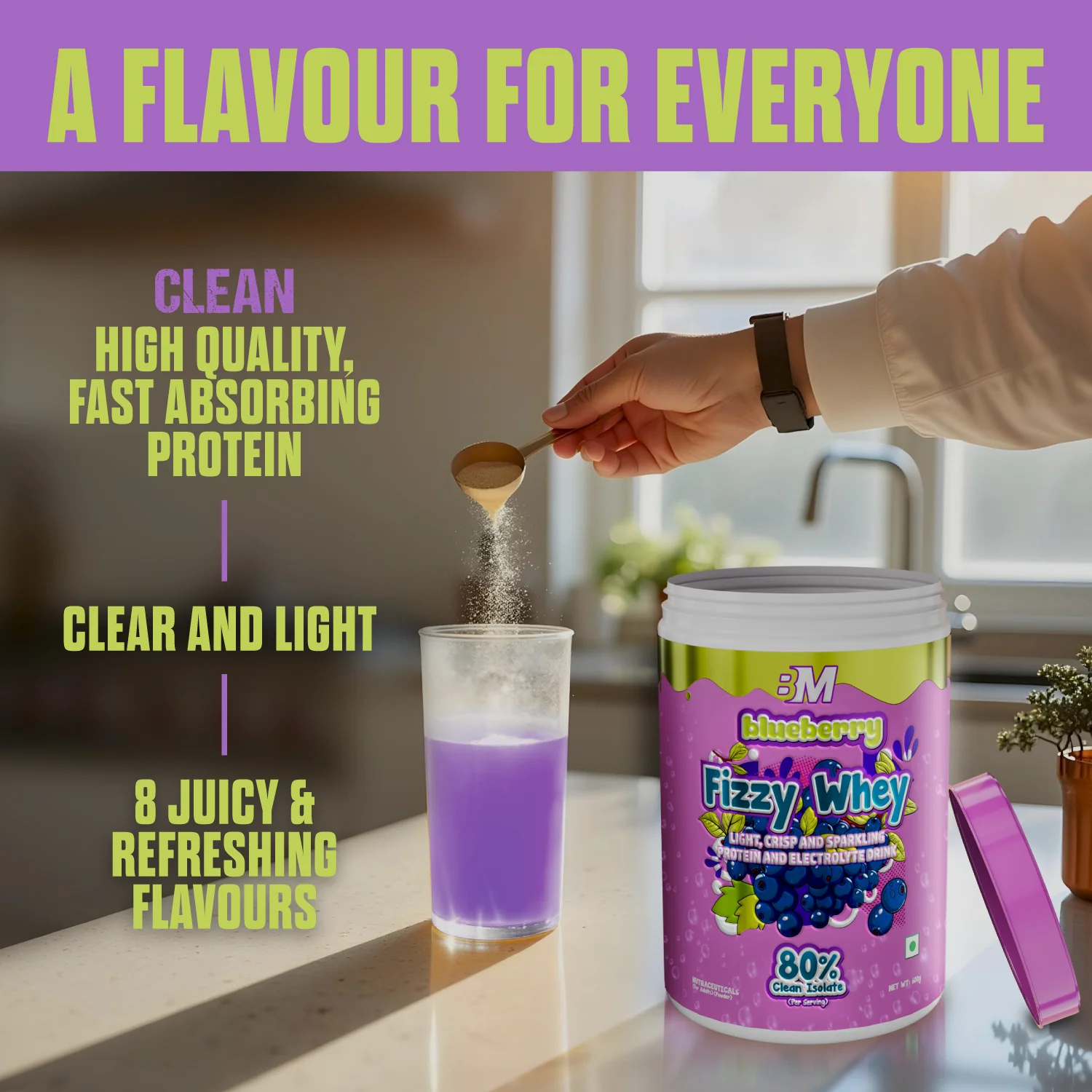 FIZZY WHEY BLUEBERRY + SHAKER - Image 5