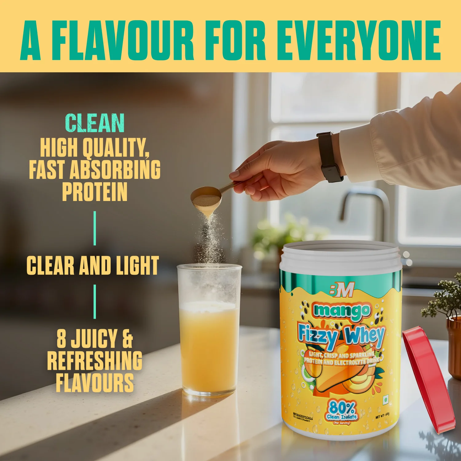 FIZZY WHEY MANGO + SHAKER - Image 7