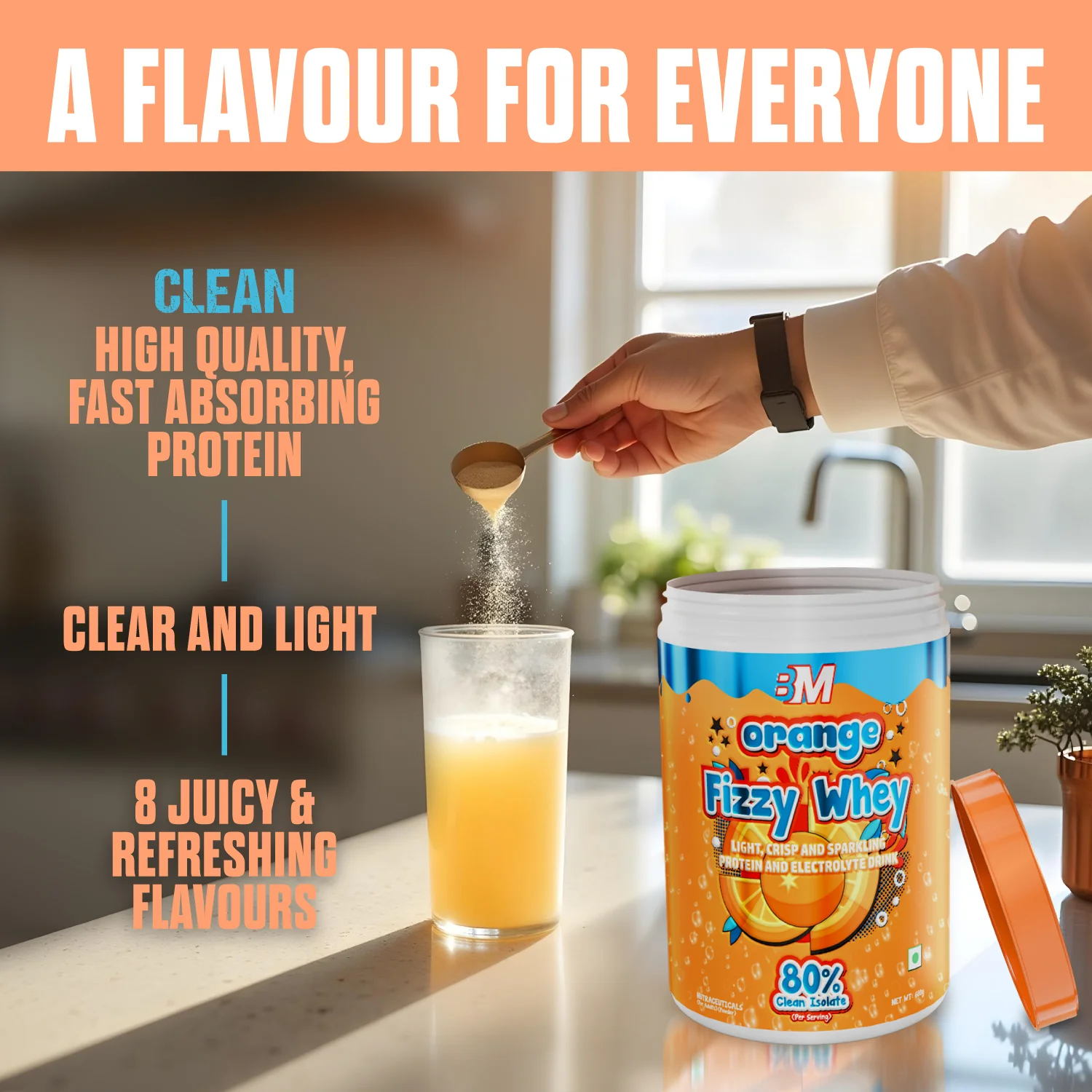 FIZZY WHEY ORANGE + SHAKER - Image 7