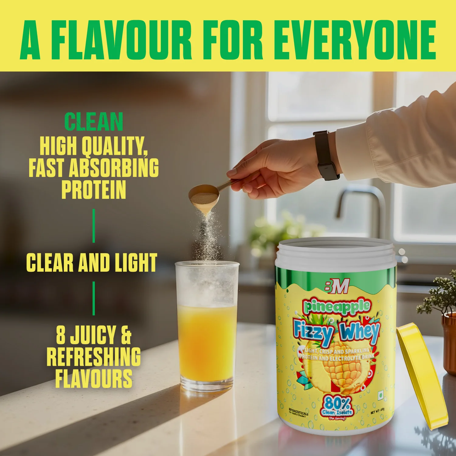 FIZZY WHEY PINEAPPLE + SHAKER - Image 5