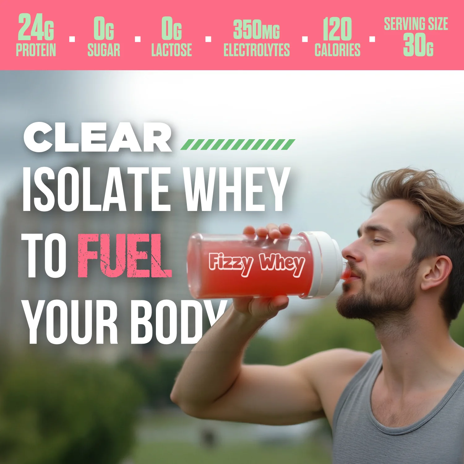 FIZZY WHEY WATERMELON + SHAKER - Image 5