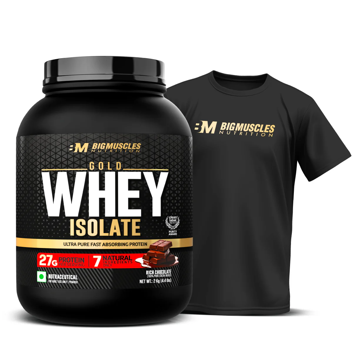 Gold Whey Isolate + Free Tee - Image 27