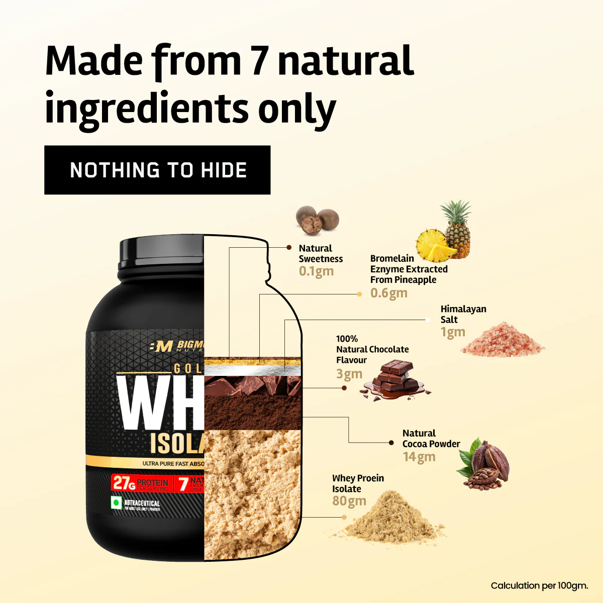 Gold Whey Isolate + Free Tee - Image 4